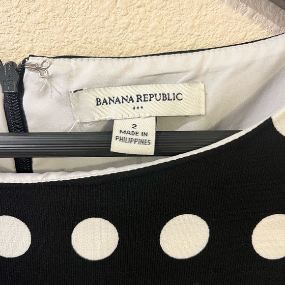 Banana Republic black and white dress - Picture 4 of 10